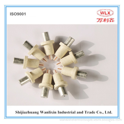 Disposable Immersion Prompt Thermocouple for Metallurgy